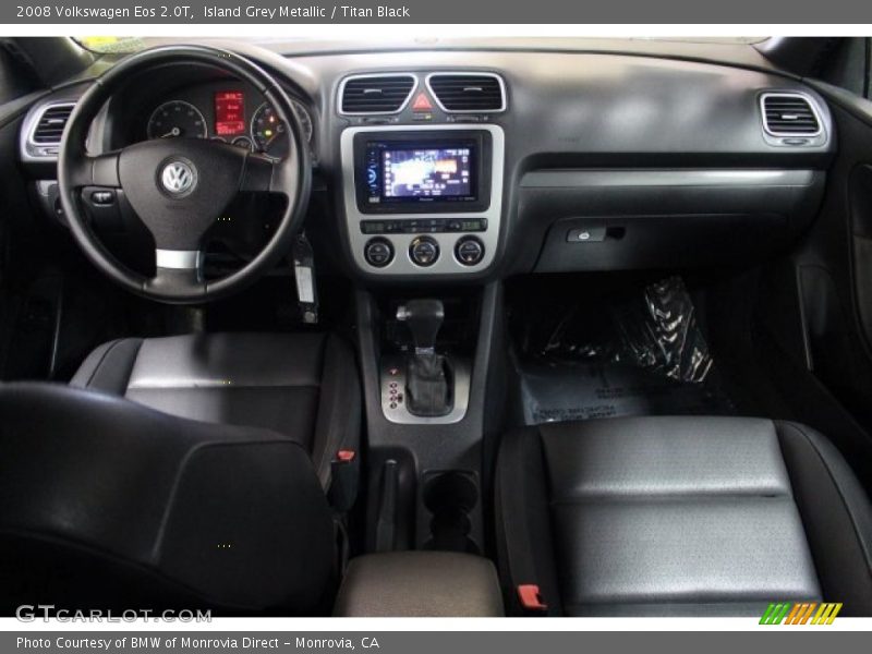 Island Grey Metallic / Titan Black 2008 Volkswagen Eos 2.0T
