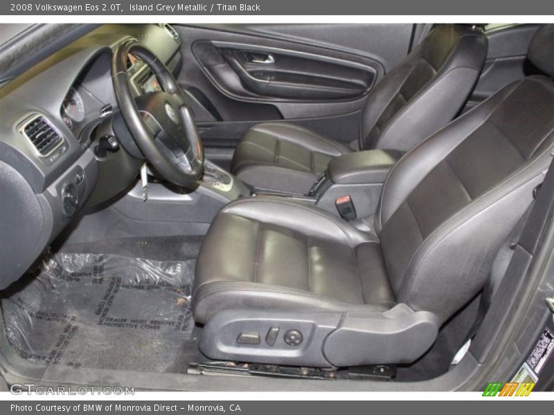 Island Grey Metallic / Titan Black 2008 Volkswagen Eos 2.0T