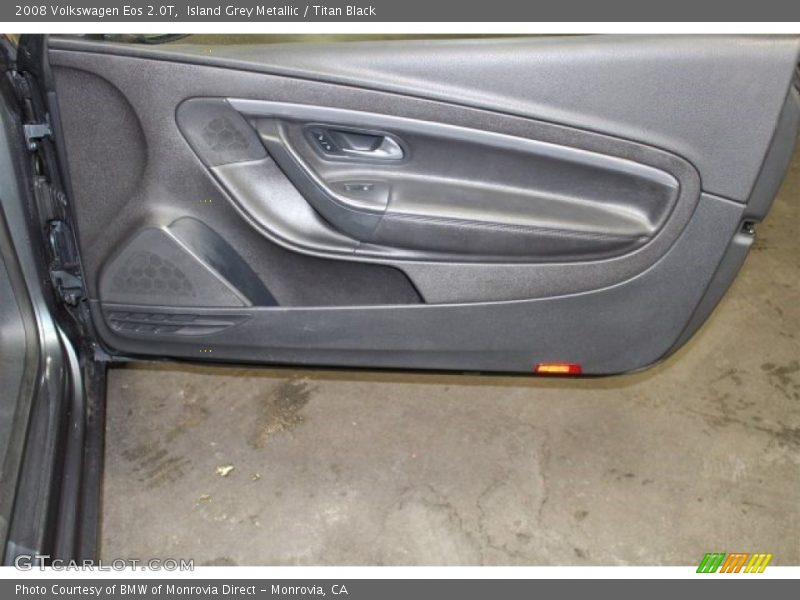 Island Grey Metallic / Titan Black 2008 Volkswagen Eos 2.0T