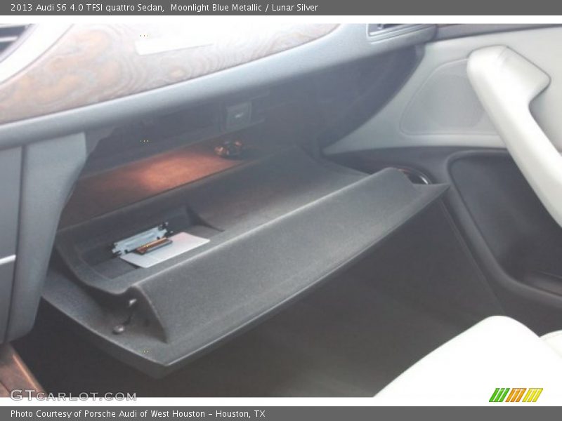 Moonlight Blue Metallic / Lunar Silver 2013 Audi S6 4.0 TFSI quattro Sedan