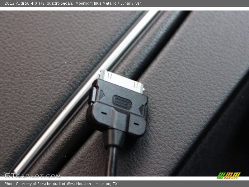 Moonlight Blue Metallic / Lunar Silver 2013 Audi S6 4.0 TFSI quattro Sedan