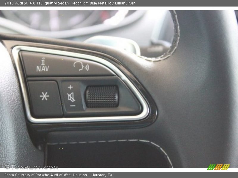 Moonlight Blue Metallic / Lunar Silver 2013 Audi S6 4.0 TFSI quattro Sedan