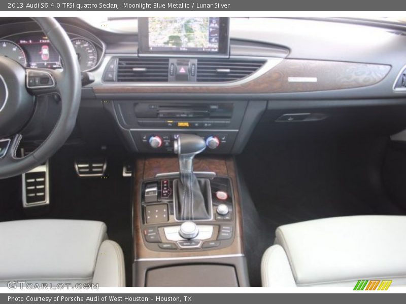 Moonlight Blue Metallic / Lunar Silver 2013 Audi S6 4.0 TFSI quattro Sedan