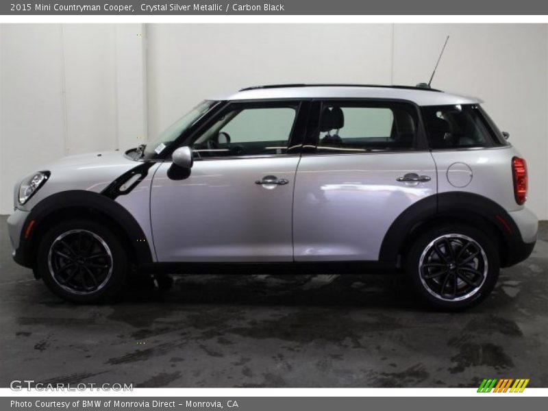 Crystal Silver Metallic / Carbon Black 2015 Mini Countryman Cooper