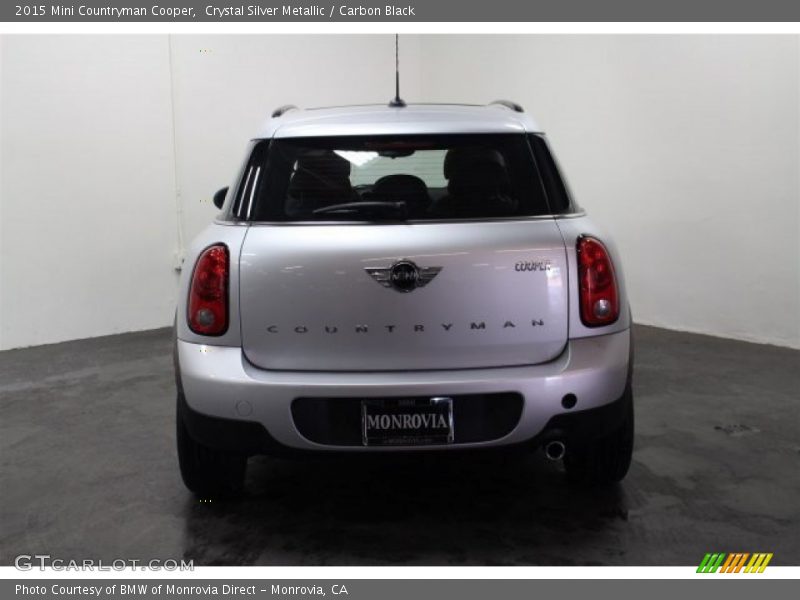 Crystal Silver Metallic / Carbon Black 2015 Mini Countryman Cooper
