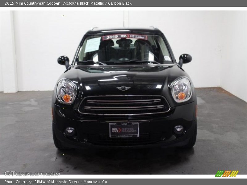 Absolute Black Metallic / Carbon Black 2015 Mini Countryman Cooper