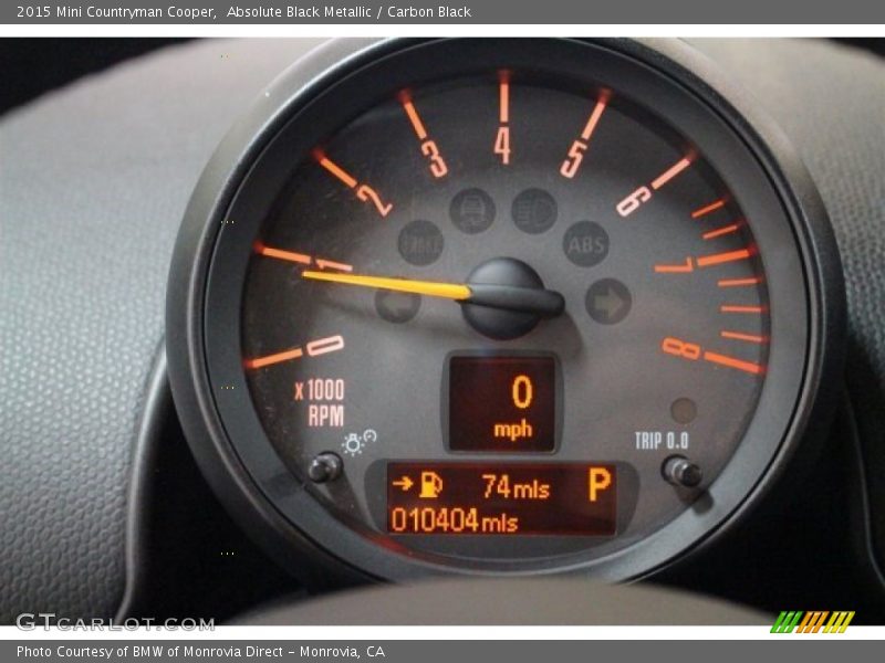 Absolute Black Metallic / Carbon Black 2015 Mini Countryman Cooper