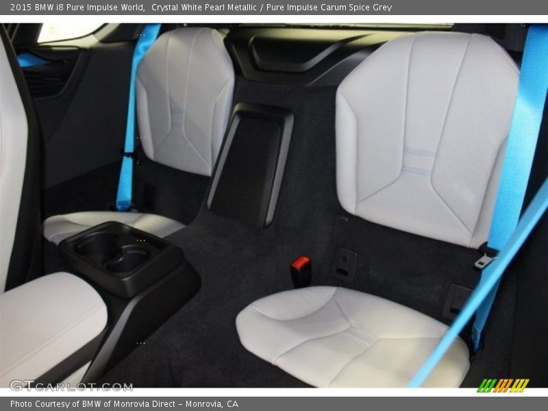 Rear Seat of 2015 i8 Pure Impulse World