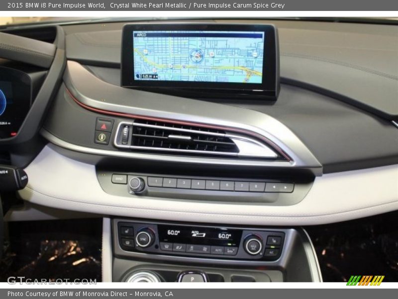 Navigation of 2015 i8 Pure Impulse World