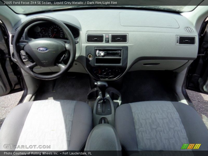 Liquid Grey Metallic / Dark Flint/Light Flint 2005 Ford Focus ZX4 SE Sedan