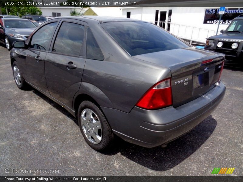 Liquid Grey Metallic / Dark Flint/Light Flint 2005 Ford Focus ZX4 SE Sedan