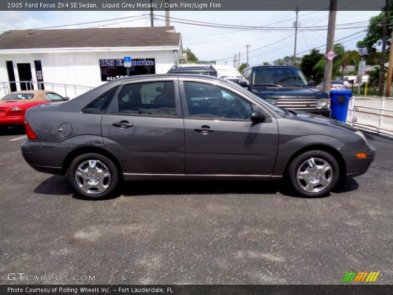 Liquid Grey Metallic / Dark Flint/Light Flint 2005 Ford Focus ZX4 SE Sedan