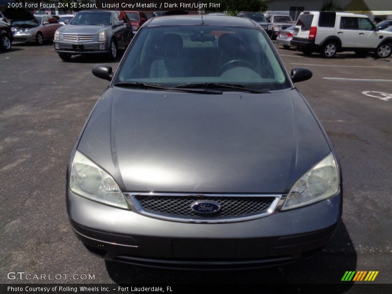 Liquid Grey Metallic / Dark Flint/Light Flint 2005 Ford Focus ZX4 SE Sedan