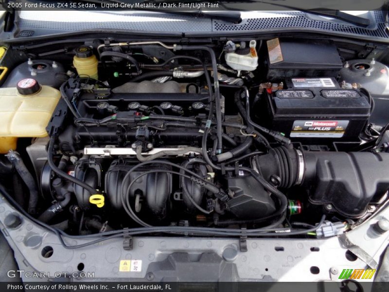 Liquid Grey Metallic / Dark Flint/Light Flint 2005 Ford Focus ZX4 SE Sedan