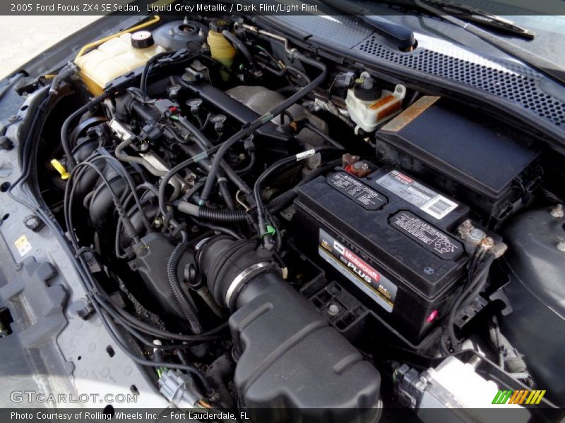 Liquid Grey Metallic / Dark Flint/Light Flint 2005 Ford Focus ZX4 SE Sedan