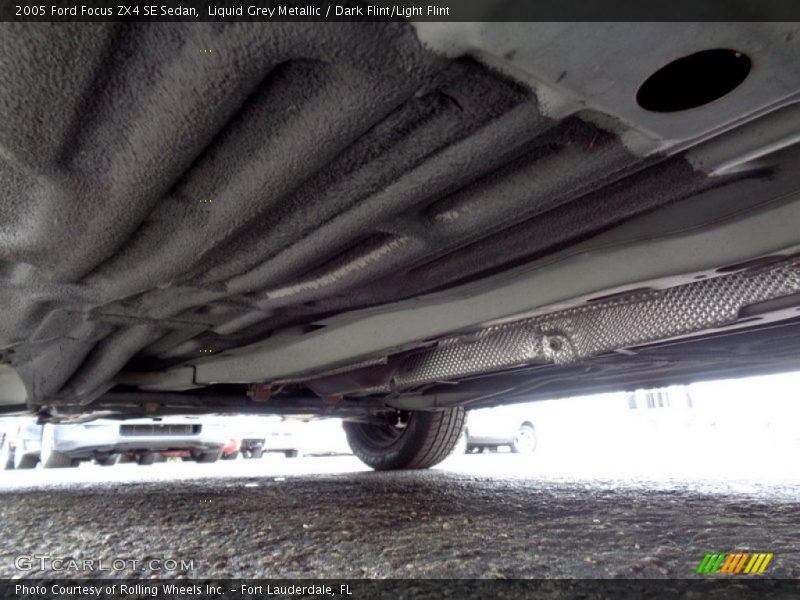 Liquid Grey Metallic / Dark Flint/Light Flint 2005 Ford Focus ZX4 SE Sedan