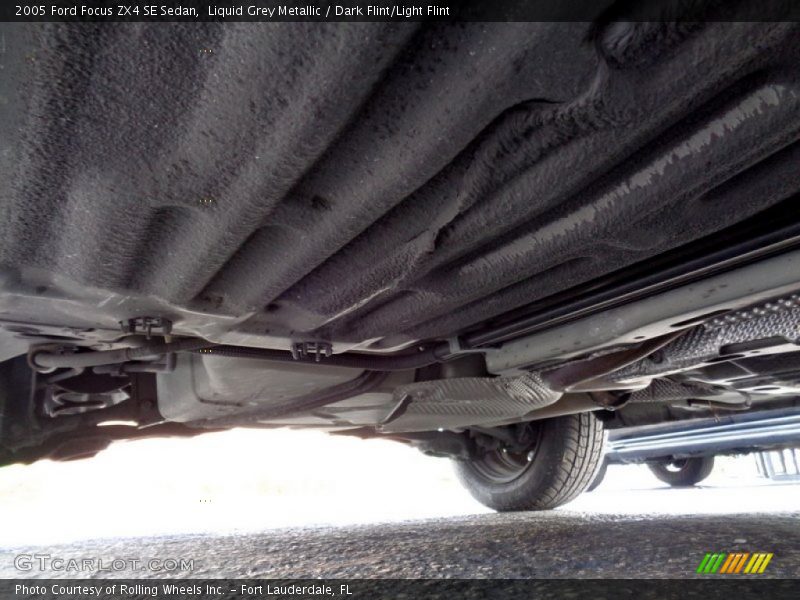 Liquid Grey Metallic / Dark Flint/Light Flint 2005 Ford Focus ZX4 SE Sedan