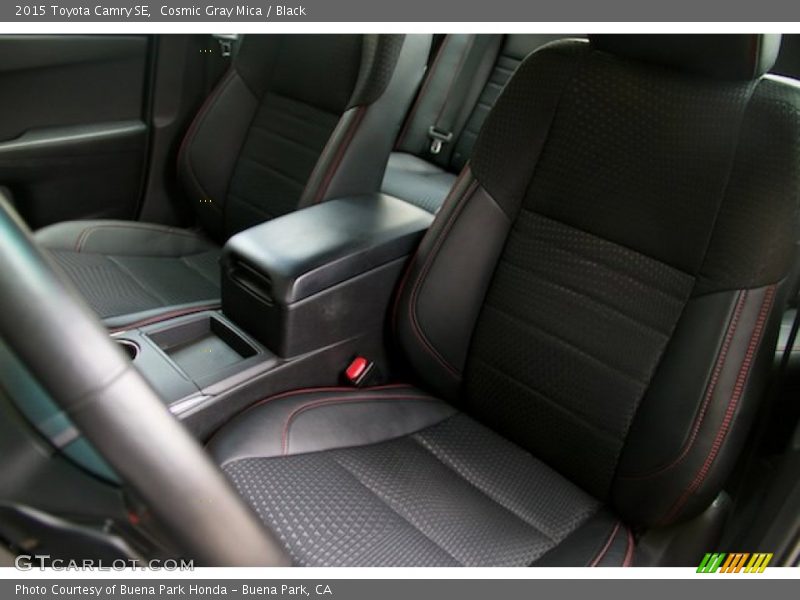 Front Seat of 2015 Camry SE