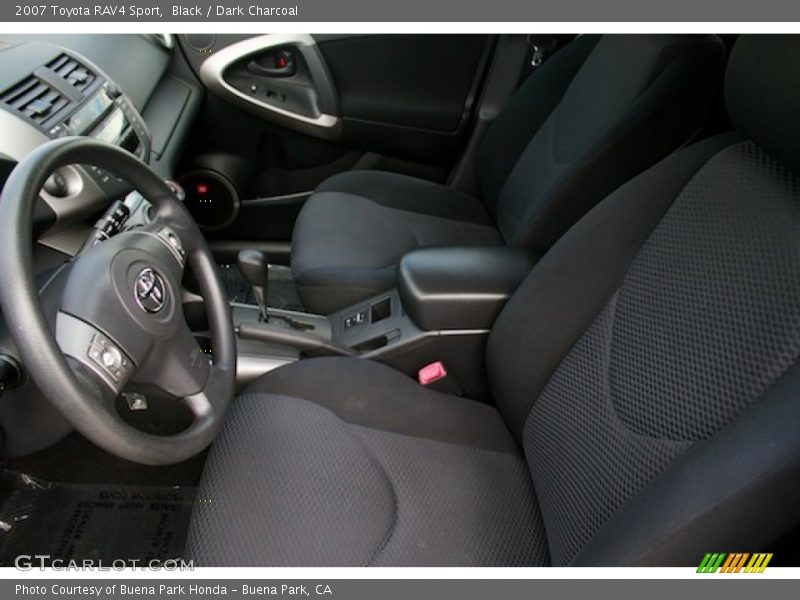 Black / Dark Charcoal 2007 Toyota RAV4 Sport