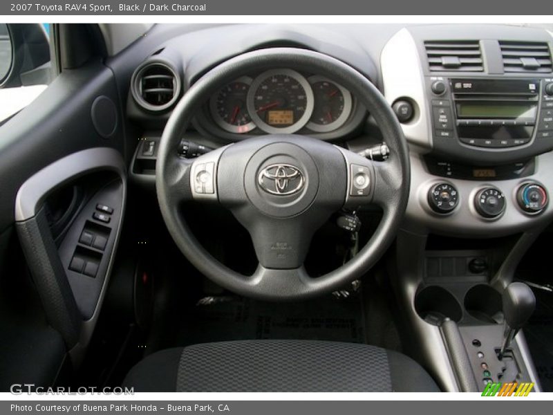 Black / Dark Charcoal 2007 Toyota RAV4 Sport