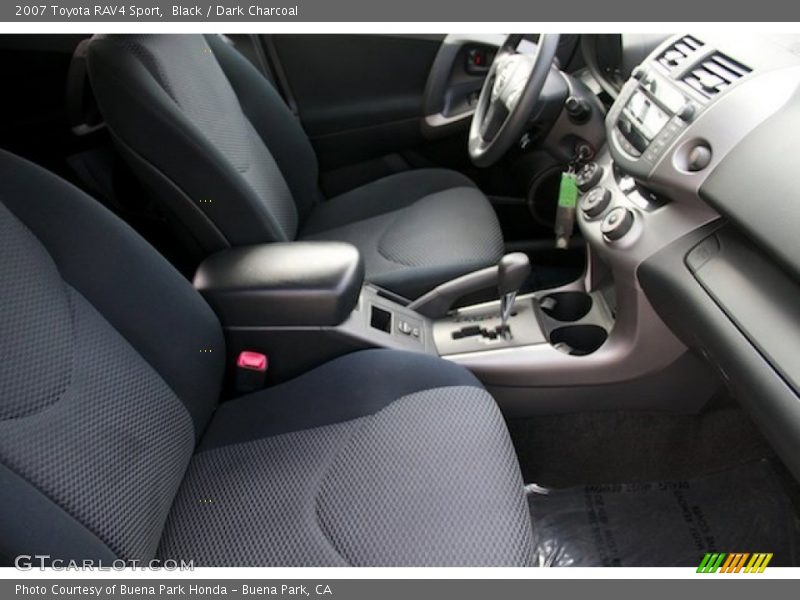 Black / Dark Charcoal 2007 Toyota RAV4 Sport