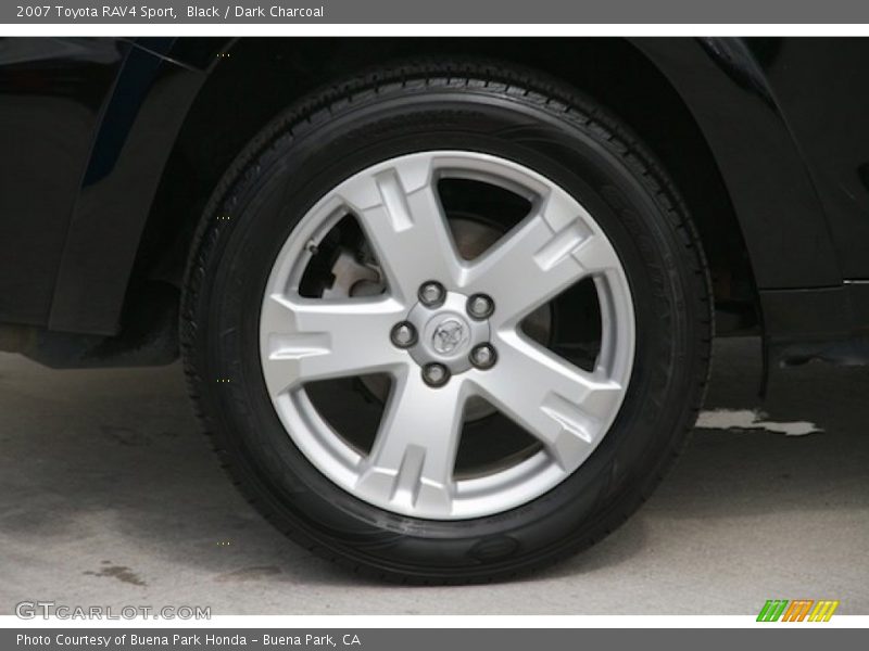 Black / Dark Charcoal 2007 Toyota RAV4 Sport