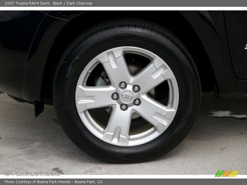 Black / Dark Charcoal 2007 Toyota RAV4 Sport