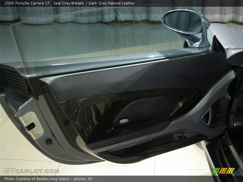 2005 Porsche Carrera GT, Seal Grey Metallic / Dark Gray, Interior Door Panel - 2005 Porsche Carrera GT 