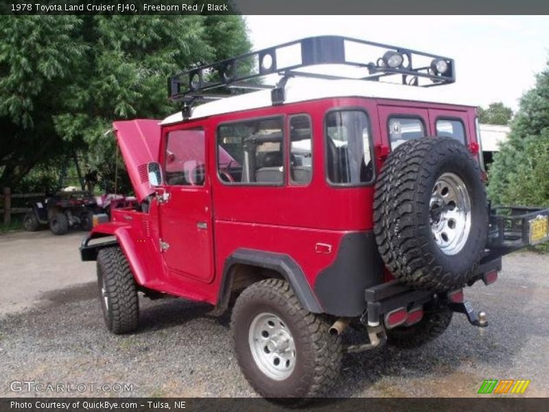  1978 Land Cruiser FJ40 Freeborn Red
