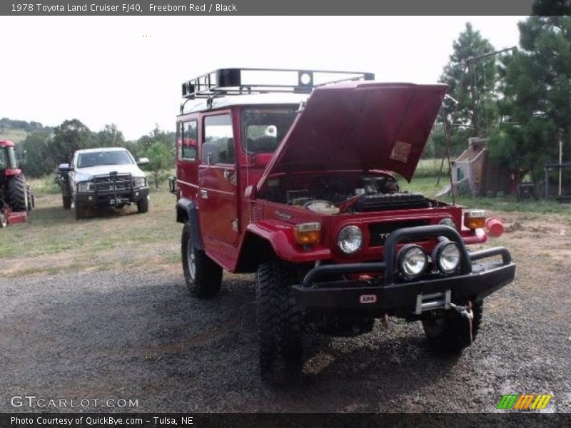 Freeborn Red / Black 1978 Toyota Land Cruiser FJ40