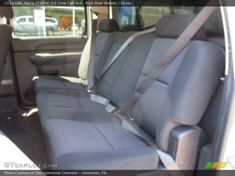 Pure Silver Metallic / Ebony 2011 GMC Sierra 2500HD SLE Crew Cab 4x4