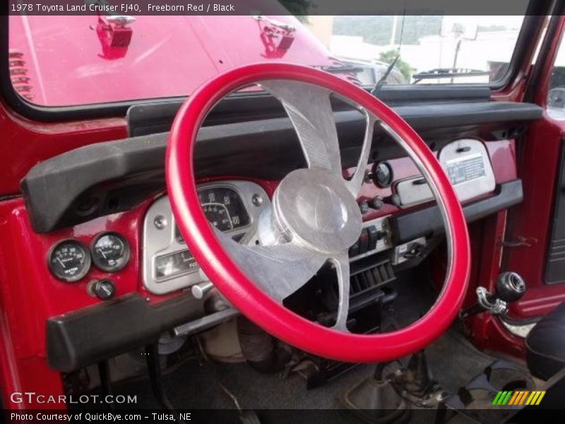 Freeborn Red / Black 1978 Toyota Land Cruiser FJ40