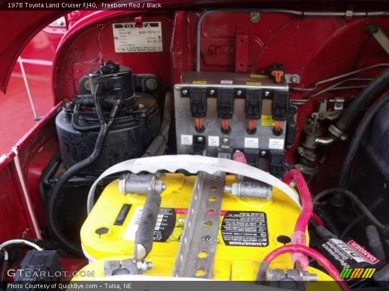 Freeborn Red / Black 1978 Toyota Land Cruiser FJ40