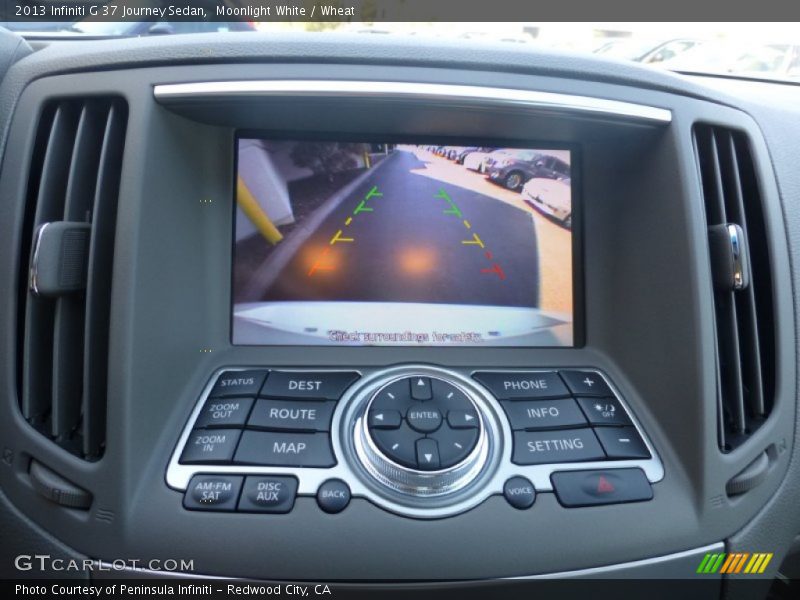 Moonlight White / Wheat 2013 Infiniti G 37 Journey Sedan