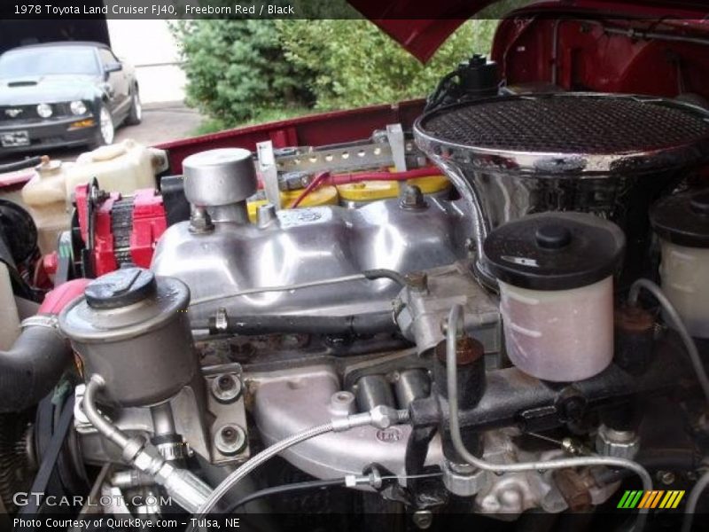 Freeborn Red / Black 1978 Toyota Land Cruiser FJ40