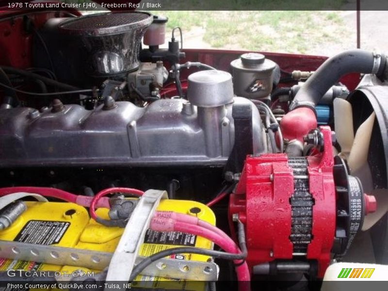 Freeborn Red / Black 1978 Toyota Land Cruiser FJ40