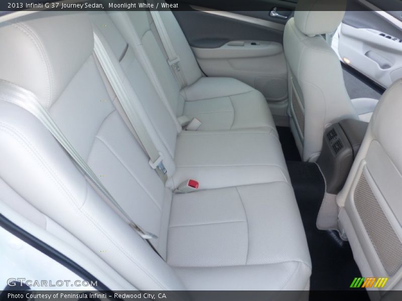 Moonlight White / Wheat 2013 Infiniti G 37 Journey Sedan