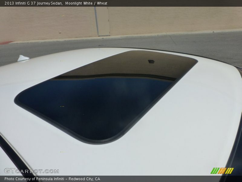 Moonlight White / Wheat 2013 Infiniti G 37 Journey Sedan