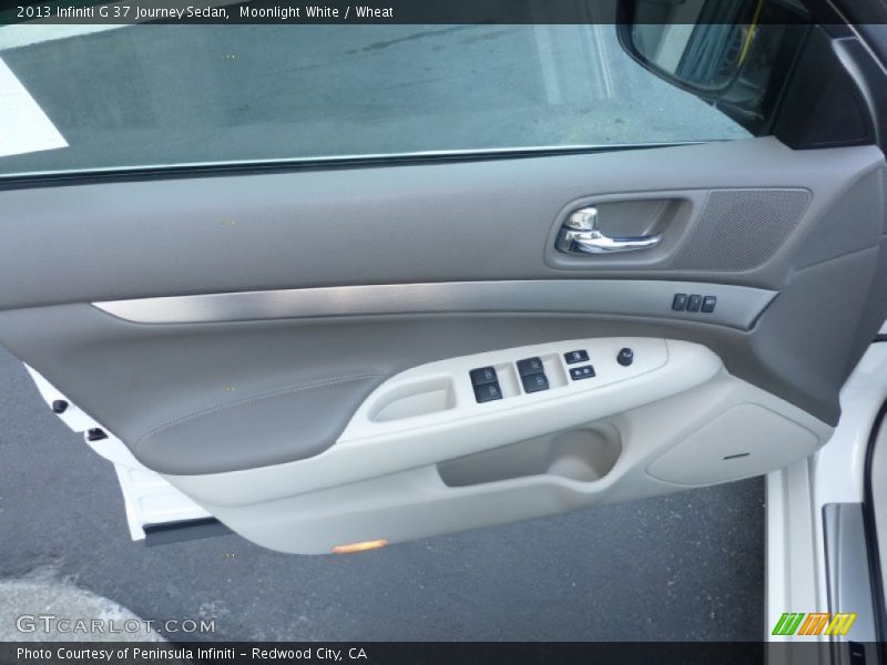 Moonlight White / Wheat 2013 Infiniti G 37 Journey Sedan
