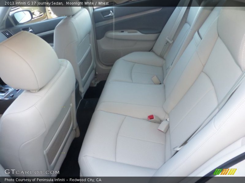 Moonlight White / Wheat 2013 Infiniti G 37 Journey Sedan