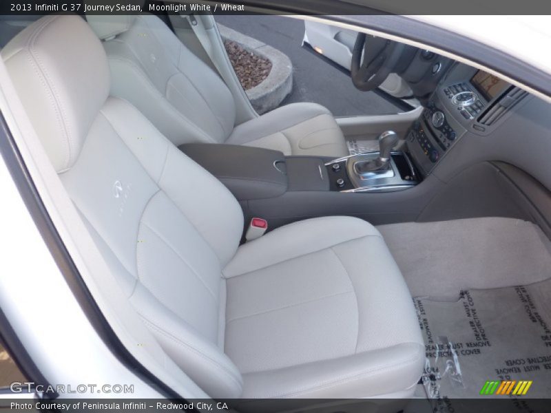 Moonlight White / Wheat 2013 Infiniti G 37 Journey Sedan