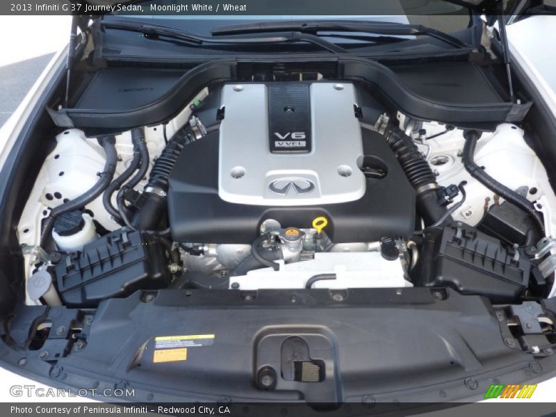 Moonlight White / Wheat 2013 Infiniti G 37 Journey Sedan