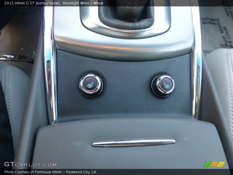 Moonlight White / Wheat 2013 Infiniti G 37 Journey Sedan