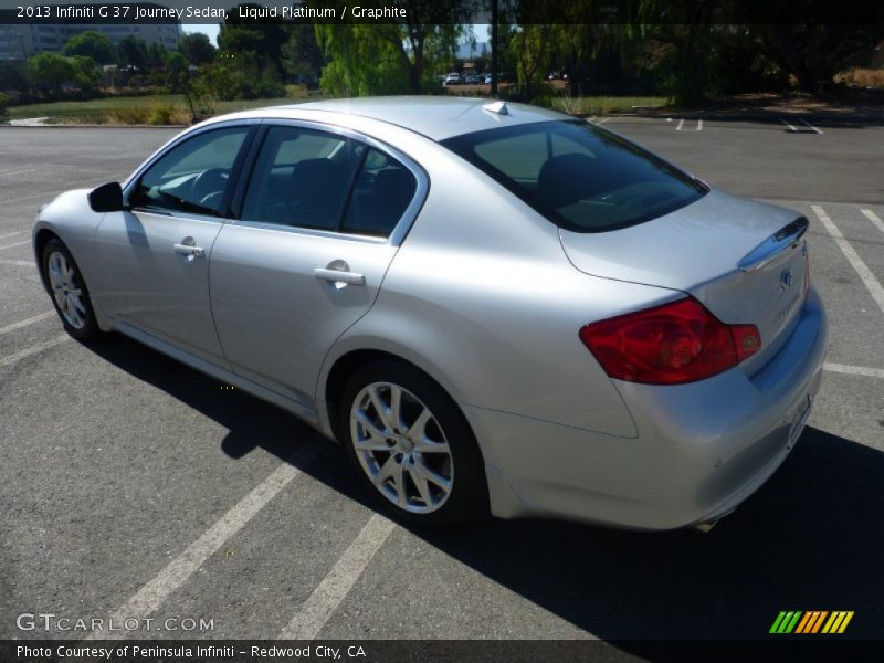 Liquid Platinum / Graphite 2013 Infiniti G 37 Journey Sedan