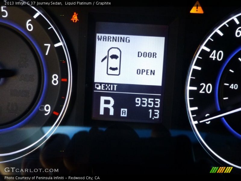 Liquid Platinum / Graphite 2013 Infiniti G 37 Journey Sedan