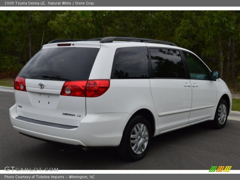 Natural White / Stone Gray 2006 Toyota Sienna LE