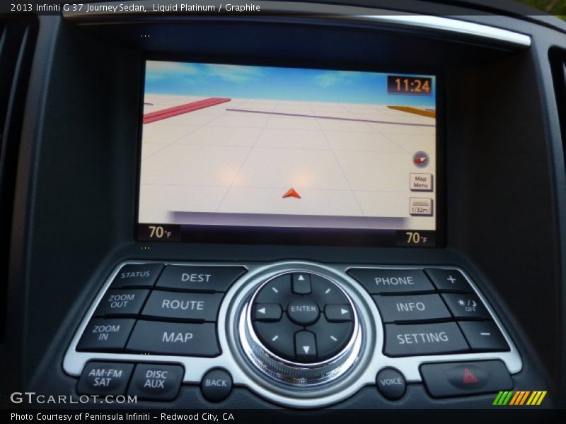 Liquid Platinum / Graphite 2013 Infiniti G 37 Journey Sedan