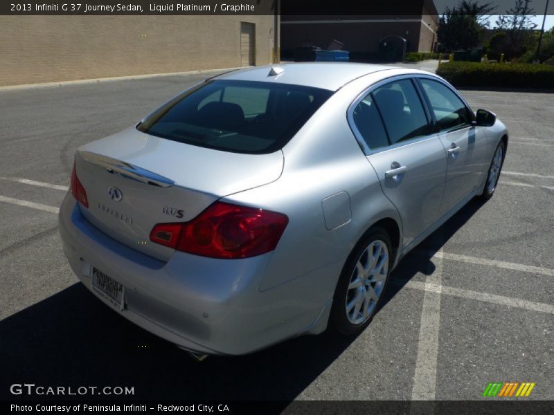 Liquid Platinum / Graphite 2013 Infiniti G 37 Journey Sedan