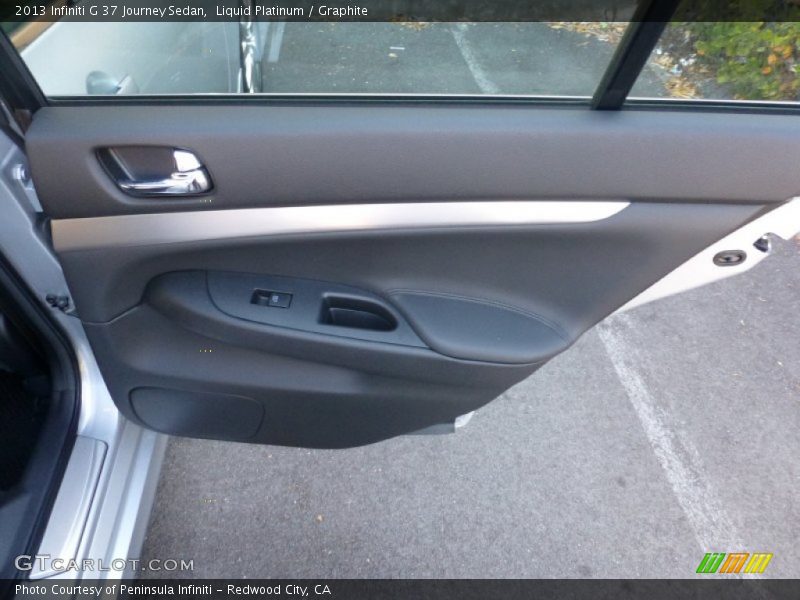 Liquid Platinum / Graphite 2013 Infiniti G 37 Journey Sedan