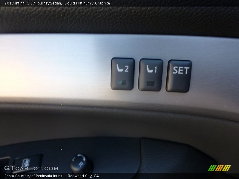 Liquid Platinum / Graphite 2013 Infiniti G 37 Journey Sedan